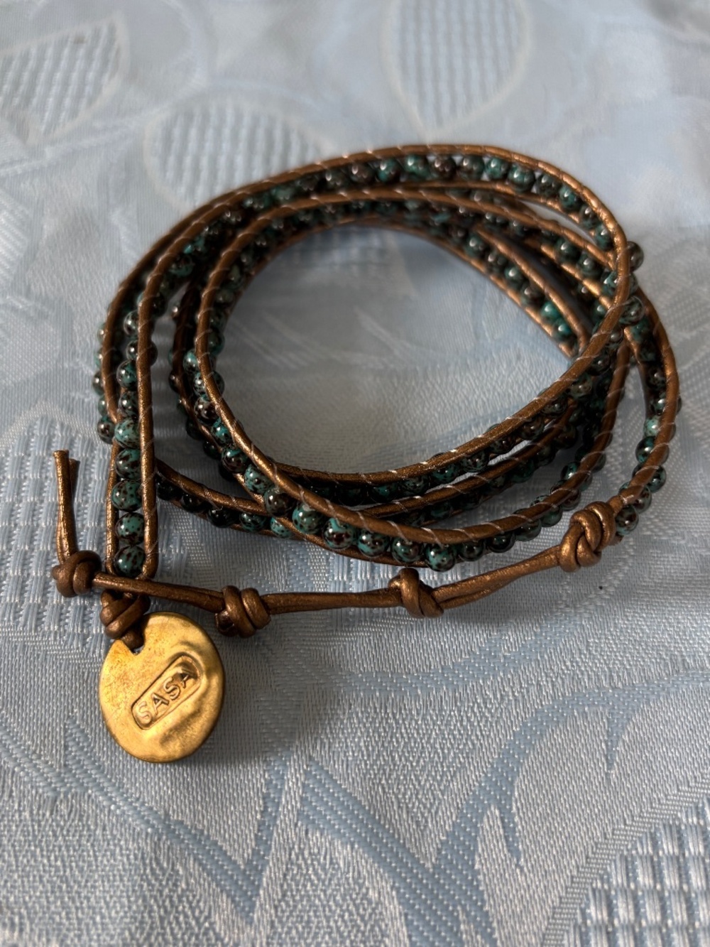 Sasa Designs Wrap Beaded Bracelet